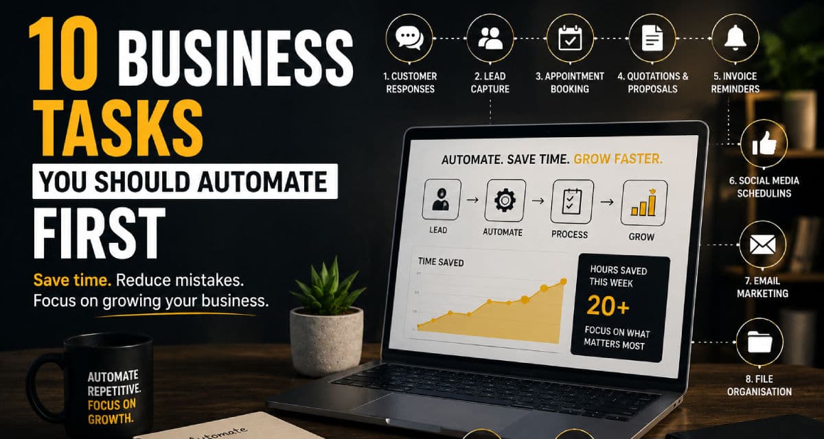 10 Business Tasks You Should Automate First