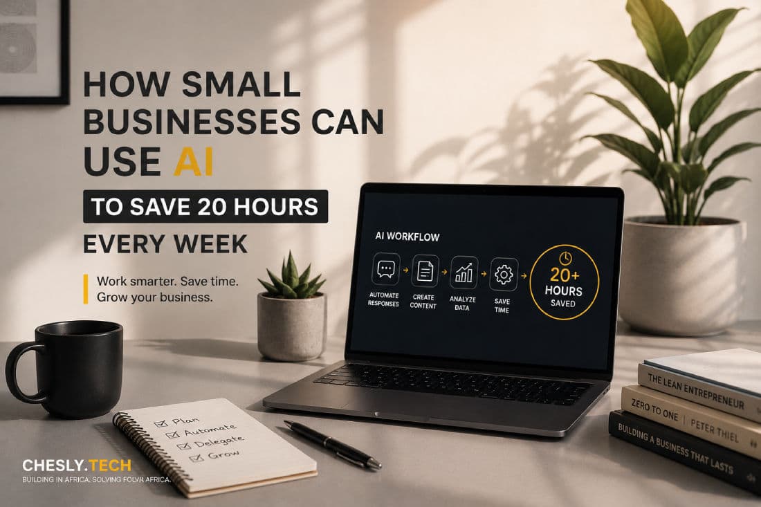 How Small Businesses Can Use AI to Save 20 Hours Every Week
